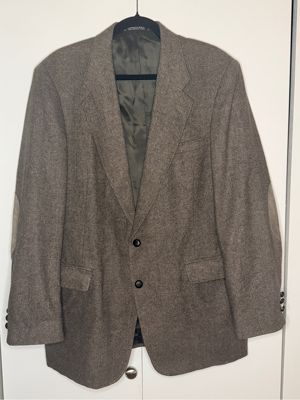 VINTAGE Arnold Palmer Men's Brown Herringbone Blazer
